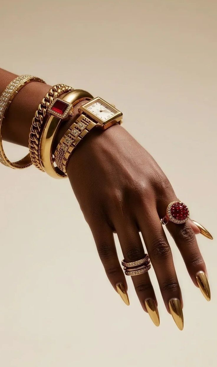 Ruby Line Bracelet